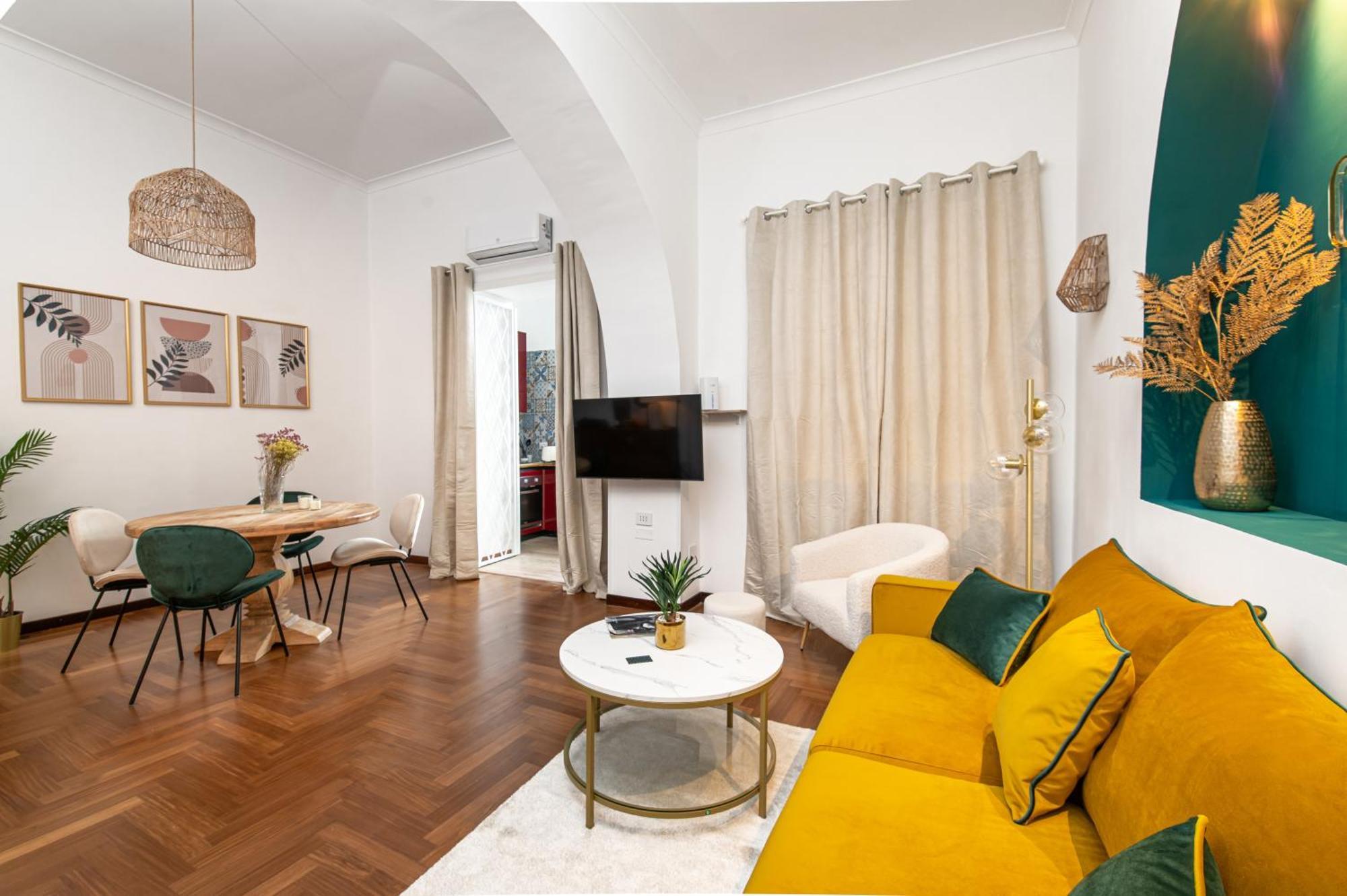 Quatrum Apartment Napoli Bagian luar foto